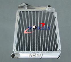 50 MM En Aluminium Radiateur + Ventilateur Pour + Suaire Austin Mini Rover 1275 Gt 1959-1997 Mt