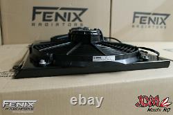 Fenix Alloy Radiateur Volant Ford Xc/xd/xe Falcon V8, Twin Spal Fans & Shroud