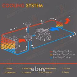 NOUVEAU-Radiateur 26 mm pour Jeep Liberty 3,7 L V6 2002-2006 BVA BVM en alliage