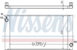 Nissens 69705 Radiateur en Aluminium Renforcé MINI R55 R56 R57 R58 R59 R60 R61