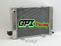 Nouveau radiateur à eau en aluminium TOP 1 à triple circuit pour karting de compétition, 450 mm × 280 mm