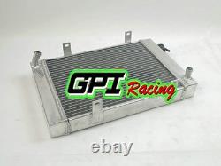 Nouveau radiateur à eau en aluminium TOP 1 à triple circuit pour karting de compétition, 450 mm × 280 mm