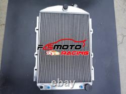 Pour Chevy Hot/Street Rod 1938 avec V8 350 et refroidisseur de transmission, radiateur en aluminium AT 38