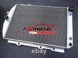 Pour Chevy Hot/Street Rod 1938 avec V8 350 et refroidisseur de transmission, radiateur en aluminium AT 38