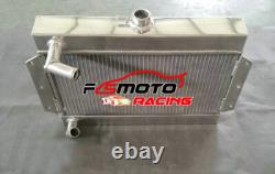 Pour MG MGB GT / Roadster 1.8L 3.5L 1968-1975 MT Radiateur en Aluminium à Remplissage Supérieur + VENTILATEURS
