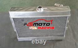 Pour MG MGB GT / Roadster 1.8L 3.5L 1968-1975 MT Radiateur en Aluminium à Remplissage Supérieur + VENTILATEURS