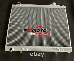 Pour Nissan Elgrand E51 2.5/3.5L VQ25DE VQ35DE AT Radiateur en alliage + VENTILATEUR 2002-2010