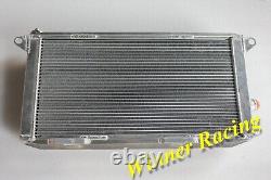 Pour Renault 12 / 15 / 17 1.6 L 1970 1980 Radiateur en aluminium + Tuyau en silicone