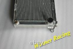 Pour Renault 12 / 15 / 17 1.6 L 1970 1980 Radiateur en aluminium + Tuyau en silicone