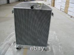 Pour radiateur en aluminium à 3 rangées moteur coupé AT Ford 32 de 1932