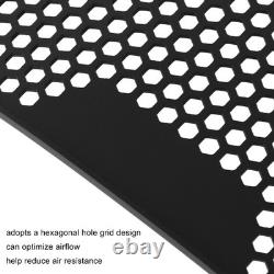 Protection de radiateur de moto en acier au carbone et en alliage d’aluminium