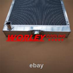 RADIATEUR DE RACING EN ALUMINIUM 3 RANGS - 1977 FORD MAVERICK 4.1L/5.0L l6/V8 ALLIAGE neuf