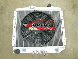 RADIATEUR EN ALLIAGE ET VENTILATEUR FIT POUR RENAULT SUPER 5 GT R5 1981-1991 9/11 1.4L TURBO AT
