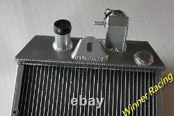 RADIATEUR EN ALLIAGE + Ventilateur électrique pour Morgan Plus Eight 8 1968-2003