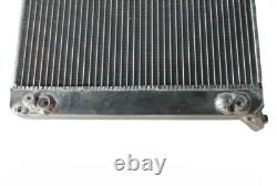 RADIATEUR EN ALLIAGE pour Audi V8 D11 quattro 3.6L 4.2L AT 1988-1994 50MM Noyau