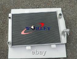 RADIATEUR EN ALUMINIUM À 3 RANGÉES POUR CHEVY M/T PERSONNALISÉ HAUTE PERFORMANCE 1935-1936 tout neuf