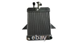 RADIATEUR EN ALUMINIUM + DURITE EN SILICONE pour Triumph GT6 1966-1972