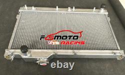 RADIATEUR EN ALUMINIUM + VENTILATEUR FIT POUR Mazda Miata NA MX-5 MX5 1.6 1.8 B6ZE MT 1990-1997