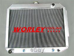 RADIATEUR EN ALUMINIUM pour Chrysler Yorker V8 1967-1970 1968 1969 ALLIAGE 3 RANGÉES neuf