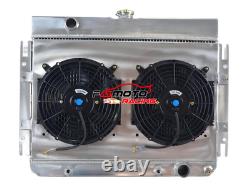 Radiateur + Carénage + Ventilateurs pour Chevrolet El Camino/Chevelle/Impala Bel Air 1963-1968 1967
