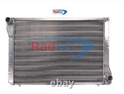 Radiateur En Alliage Rover Sd1 V8 Par Radtec + Ventilateur Officiel Spal 14