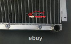 Radiateur En Aluminium 3row+fan Pour Chevy 3100/3600/3800 Camion Ramassage L6 1947-1954 At