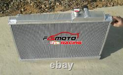 Radiateur En Aluminium 3row+fans Pour 1986-1992 Toyota Supra Mk3 Soarer Mz20 7m-gte