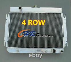 Radiateur En Aluminium 4 Rangée Pour Chevy Impala L6 V8 1963-1968 /ei Camino 1964-1967