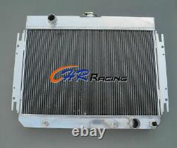 Radiateur En Aluminium 4 Rangée Pour Chevy Impala L6 V8 1963-1968 /ei Camino 1964-1967