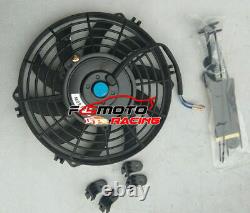 Radiateur En Aluminium+fan Pour Honda CIVIC Crx Ek4/ek9, Eg6/eg9 Em1 B16 B18 1992-2000