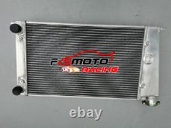 Radiateur En Aluminium+fans Pour Vw Golf Mk1 / Jetta / Scirocco Gti Spec 1,6 75-81 Mt