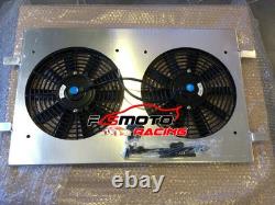 Radiateur+Enjoliveur+Ventilateur POUR VW MK1 MK2 Golf GTI Scirocco 1.6 1.8 8V 81-92 C48 525mm