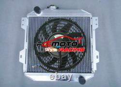 Radiateur + Ventilateur pour Ford Capri Escort RS MK1 MK2 MK3 Kent 1.3/1.6/2.0 Essex V6 2.6L