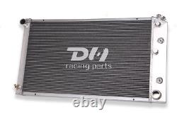 Radiateur compatible avec Chevy Chevelle 1968-1973 et El Camino GMC 1968-1977, boîte automatique, 5L, alliage 3 rangées