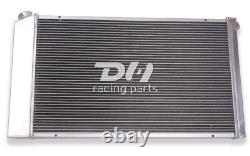 Radiateur compatible avec Chevy Chevelle 1968-1973 et El Camino GMC 1968-1977, boîte automatique, 5L, alliage 3 rangées