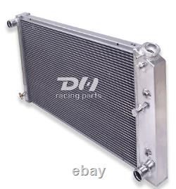 Radiateur compatible avec Chevy Chevelle 1968-1973 et El Camino GMC 1968-1977, boîte automatique, 5L, alliage 3 rangées