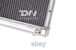 Radiateur compatible avec Chevy Chevelle 1968-1973 et El Camino GMC 1968-1977, boîte automatique, 5L, alliage 3 rangées