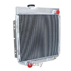 Radiateur de conversion V8 à 3 rangées en aluminium pour moteur Ford Mustang 302 5.0L V8 64-66