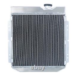 Radiateur de conversion V8 à 3 rangées en aluminium pour moteur Ford Mustang 302 5.0L V8 64-66