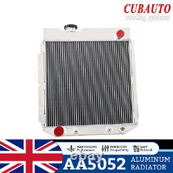 Radiateur de conversion en aluminium à 3 rangées pour Ford Mustang 64-66 équipé du moteur V8 302 5.0L