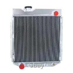 Radiateur de conversion en aluminium à 3 rangées pour Ford Mustang 64-66 équipé du moteur V8 302 5.0L