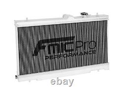 Radiateur de course en alliage d'aluminium FMIC. Pro pour Subaru Legacy, 2000-2004.