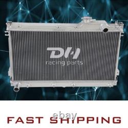 Radiateur de course en alliage d'aluminium pour Mazda Mx5 Mk1 Miata 1.6 1.8 de 1990 à 1993-1997