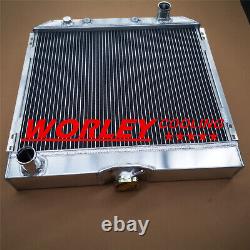 Radiateur de course en aluminium 44 mm 3 rangées - 1977 FORD MAVERICK 4.1L/5.0L l6/V8 alliage