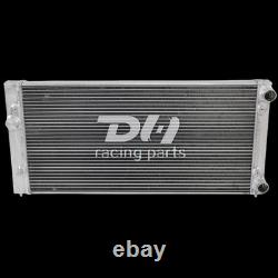 Radiateur de course en aluminium de 40 mm compatible avec VW Golf essence 1.8 2.0 FWD mk II de 1993 à 1999