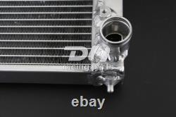 Radiateur de course en aluminium de 40 mm compatible avec VW Golf essence 1.8 2.0 FWD mk II de 1993 à 1999