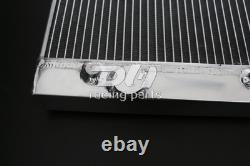 Radiateur de course en aluminium de 40 mm compatible avec VW Golf essence 1.8 2.0 FWD mk II de 1993 à 1999