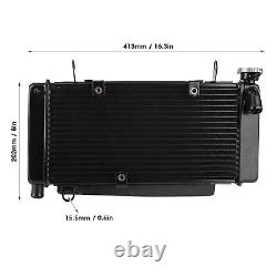 Radiateur de moto en alliage d'aluminium Réduire la charge du moteur pour le moteur