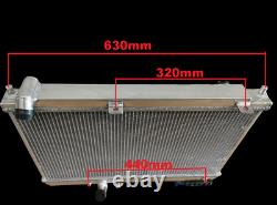 Radiateur de refroidissement moteur en aluminium pour Mazda Rx8 Rx-8 1.3 03-12
