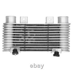 Radiateur de refroidisseur de moteur intercooler de 52 mm en alliage d’aluminium universel pour Autom SG